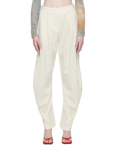 Off-White c/o Virgil Abloh White Banana Trousers