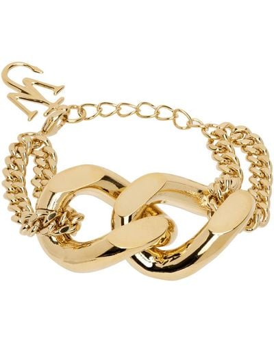 JW Anderson Chain Link Bracelet - Metallic