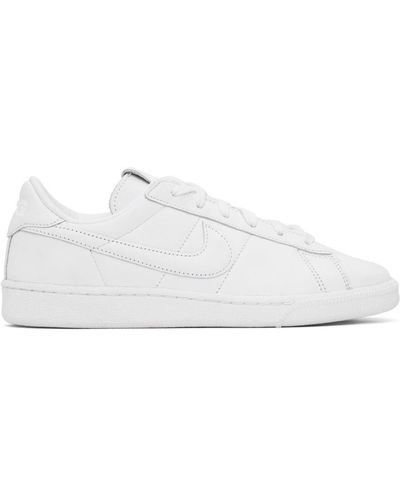 comme de garcon white sneakers