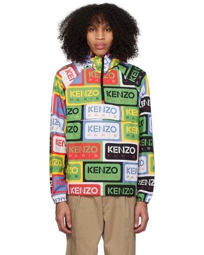 KENZO Multicolour Paris Labels Jacket