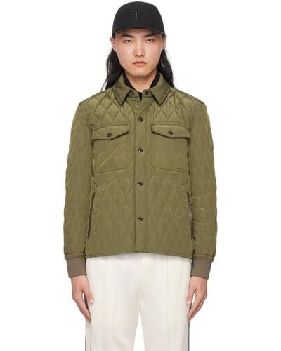 Tom Ford Green Quilted Jacket