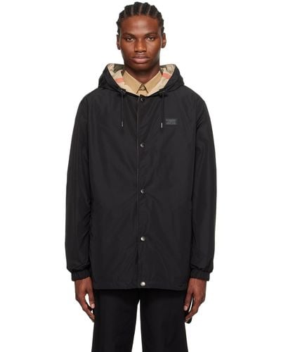 Burberry Blouson réversible noir