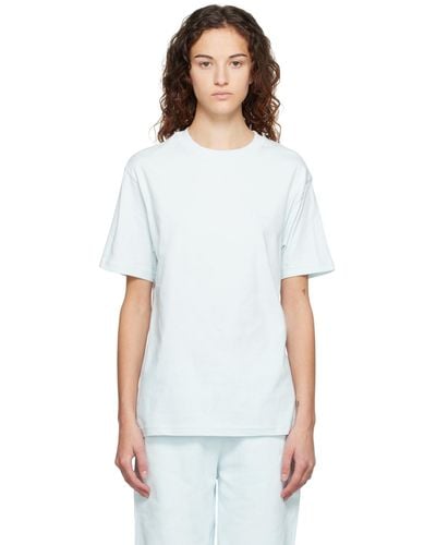 Dime ブルー Classic Tシャツ - ホワイト