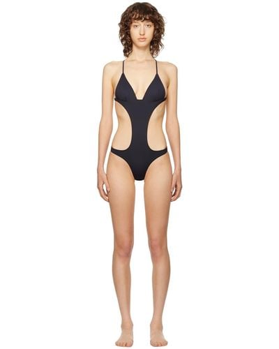Frankie's Bikinis Cruise One-piece Swimsuit - Black