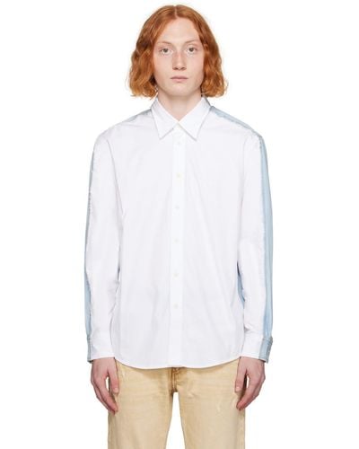 DIESEL White S-warh Shirt