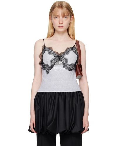 Conner Ives Printed Camisole - Black