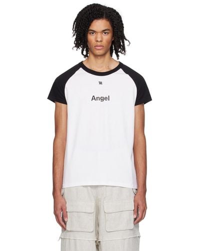 MISBHV ホワイト Angel Tシャツ - ブラック