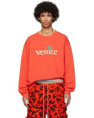 ERL 'venice' Sweatshirt - Red