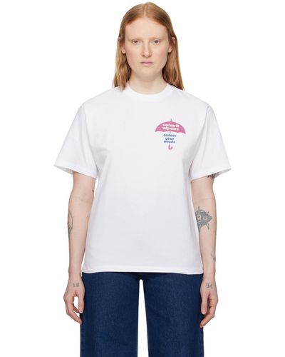 Carhartt T-shirt covers blanc