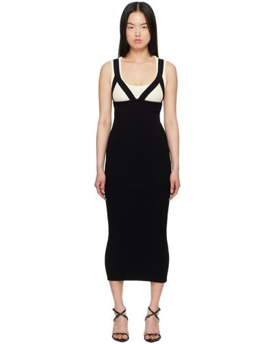 Jean Paul Gaultier 'The Madone' Maxi Dress - Black