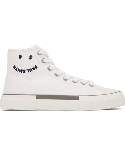 PS by Paul Smith Baskets kibby blanches - Noir