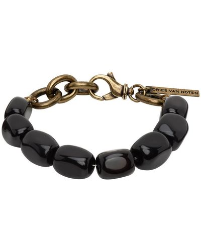 Black Dries Van Noten Jewelry for Men | Lyst