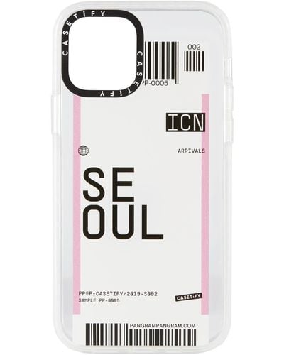 Casetify Seoul Icn Iphone 12/12 Pro Impact Case - White