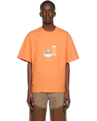 Jacquemus Le T-shirt Succo Tシャツ - オレンジ