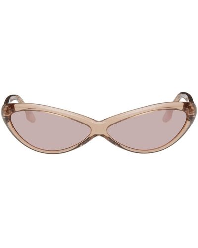 Kiko Kostadinov Pink Nisse Sunglasses - Black