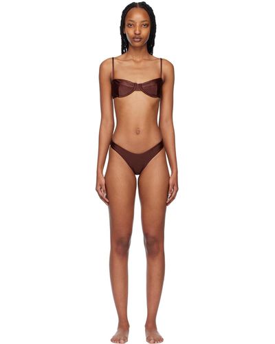 Haight Bikini vintageleila brun - Noir