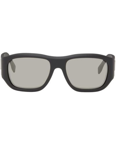 Fendi Grey Ff Sunglasses - Black