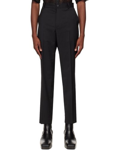 Han Kjobenhavn Single Suit Trousers - Black