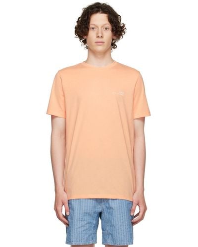 A.P.C. Cotton T-shirt - Multicolour