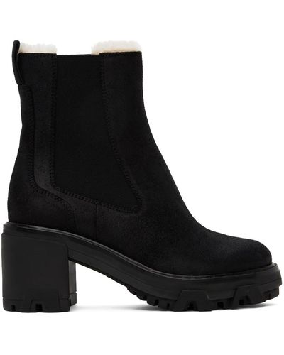 Rag & Bone Black Shiloh Shearling Boots