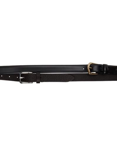 Magliano Ssense Exclusive Double Belt - Black
