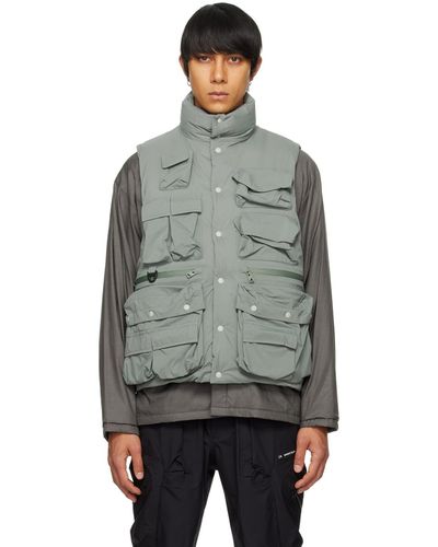 F/CE Pocket Down Vest - Grey