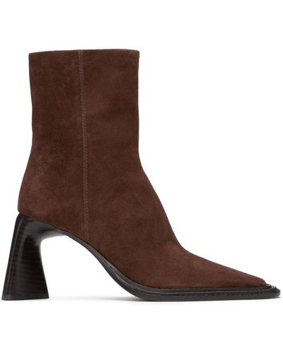 Alexander Wang Booker 80mm Ankle Boots - Brown