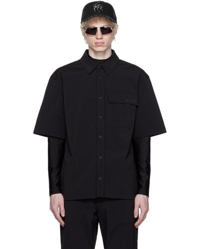 Han Kjobenhavn Bonded Shirt - Black