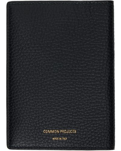 Common Projects Étui pour passeport noir