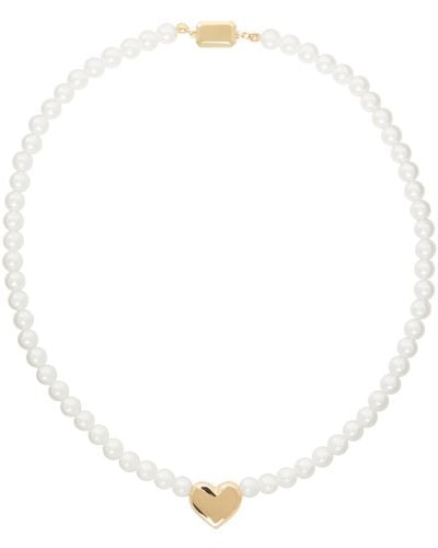 NUMBERING #9731 Necklace - White