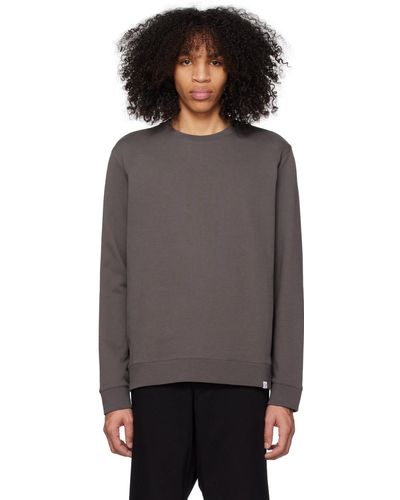 Norse Projects Brown Vagn Classic Sweatshirt - Black