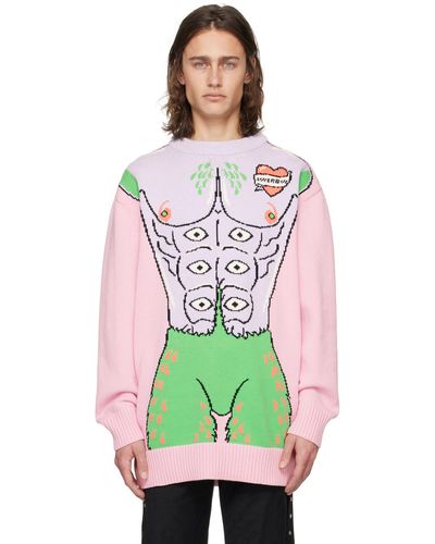 Charles Jeffrey Sexy Beasts Sweater - Multicolor