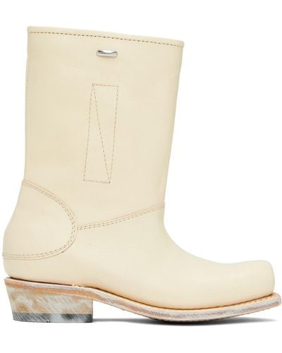 Our Legacy Off- Gear Boots - Natural