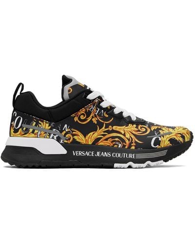 Versace Black Dynamic Trainers