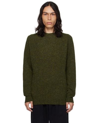 YMC Crewneck Sweater - Green