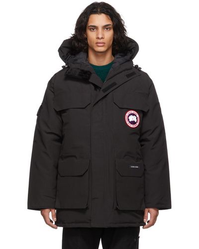 Canada Goose Down Fur-free Expedition Parka - Black