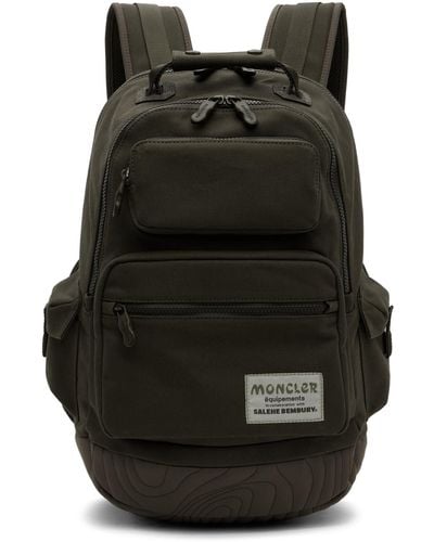 Moncler Genius Moncler X Salehe Bembury Khaki Backpack - Black