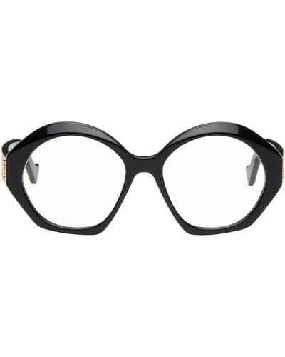 Loewe Chunky Anagram Glasses - Black