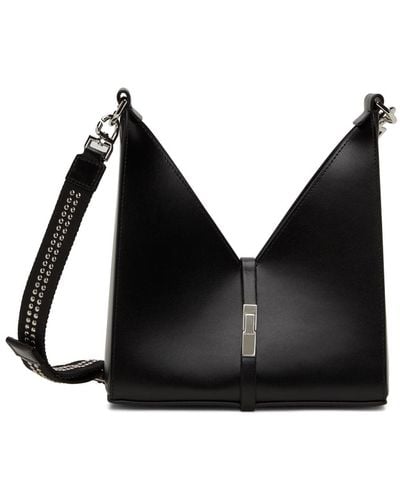 Givenchy Petit sac en cuir à découpe - Noir