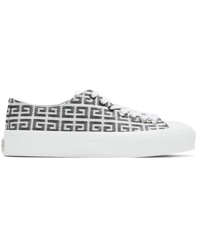 Givenchy City Low 4g Logo Trainers - White