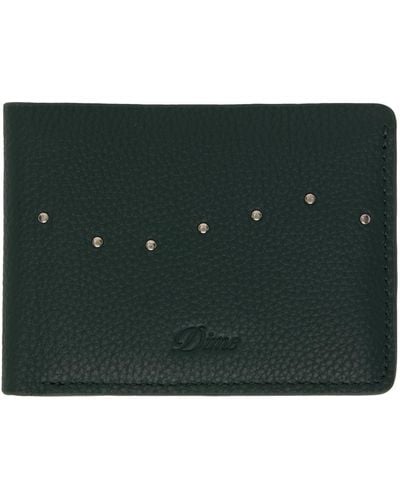 Dime Studded Bifold Wallet - Green