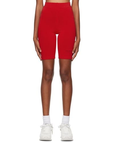 Marc Jacobs Red 'the Sport Short' Shorts