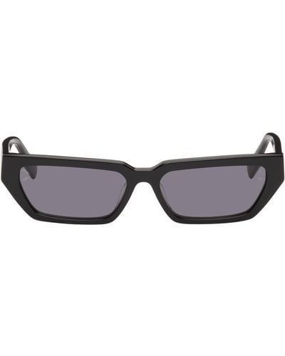 McQ Mcq Black Cat-eye Sunglasses