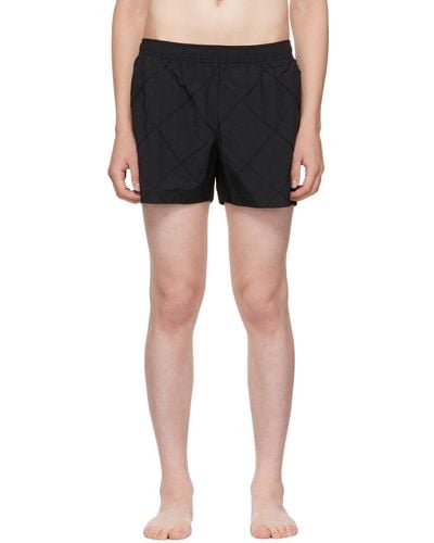 Bottega Veneta Panelled Swim Shorts - Black