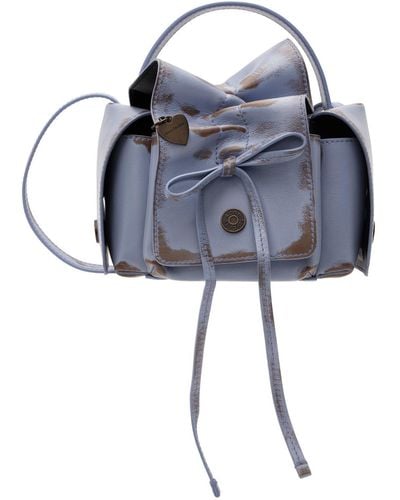Acne Studios Purple Multipocket Mini Bag - Black
