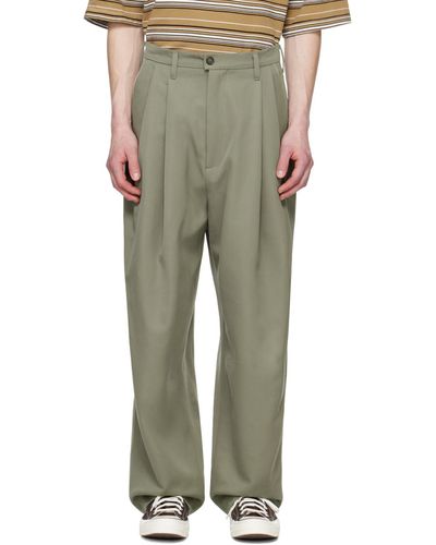 Camiel Fortgens Suit Trousers - Green