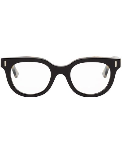 Cutler and Gross Black And Tortoiseshell 1304-03 Glasses - Multicolour