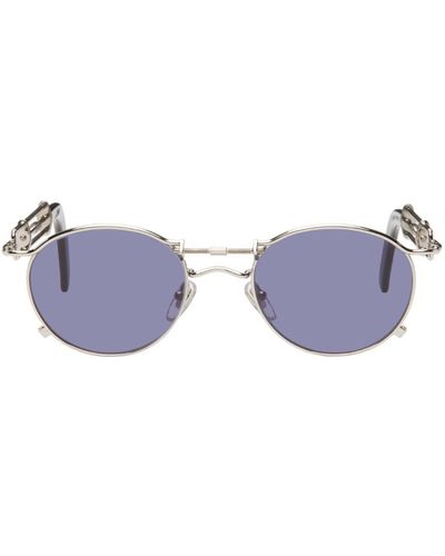 Jean Paul Gaultier Silver 56-0174 Sunglasses - Black