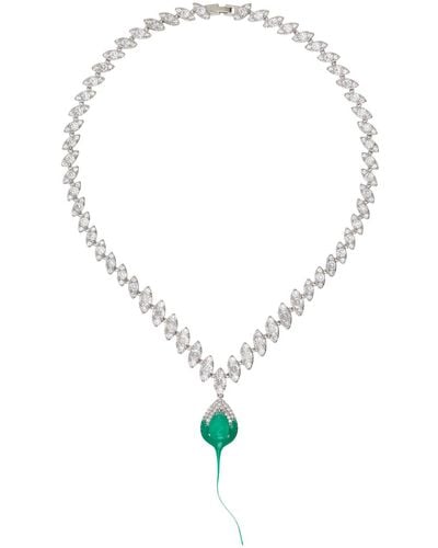 OTTOLINGER Diamond Dip Necklace - Blue
