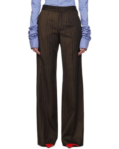 Jean Paul Gaultier 'The Thong Suit' Trousers - Black